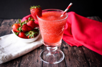 Strawberry Kiwi Schnapps Smoothie | Just A Pinch Recipes image