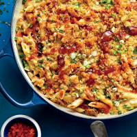 Barbecue Mac and Cheese Recipe | Southern Living image