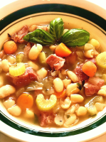 Quick Ham and Bean Soup Recipe | Allrecipes image