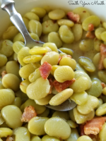 Country-Style Baby Lima Beans - South Your Mouth image