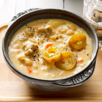 Bratwurst Soup Recipe: How to Make It - Taste of Home image