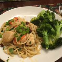 Linguine with Seafood and Sundried Tomatoes - Allrecipes image