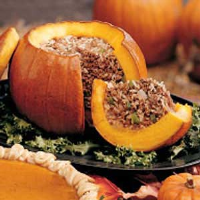 Stuffed Pumpkin Dinner Recipe: How to Make It image