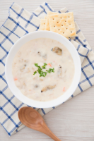 Easy New England Clam Chowder - Kitchen Dreaming image