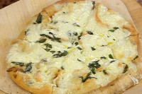 Traditional White Pizza Recipe | Food Network image