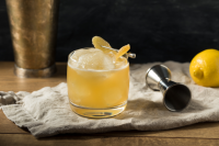 The Penicillin Cocktail Recipe - MyBartender image