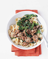 Pasta With Broccoli Rabe and Sausage Recipe | Real Simple image