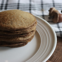 Acorn Flour Pancakes image