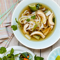 Slow-Cooker Chicken Pho Recipe - EatingWell image