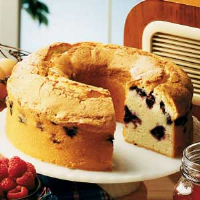 Blueberry Sour Cream Pound Cake Recipe: How to Make It image