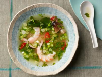 Hot and Sour Thai Soup: Tom Yum Goong Recipe | Tyler ... image