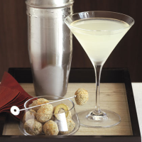 Dirty Martinis Recipe | MyRecipes image