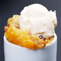 Slow-Cooker Peach Cobbler Recipe by Tasty image