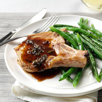 Pork Chops with Honey-Balsamic Glaze Recipe: How to … image