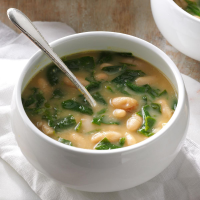 Spinach and White Bean Soup Recipe: How to Make It image