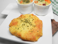 Air Fryer Keto Garlic Cheese 'Bread' Recipe | Allrecipes image