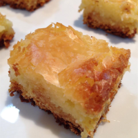 GOOEY BUTTER CAKE BROWNIES RECIPES
