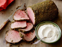 Herb-Crusted Roast Beef with Horseradish Cream Recipe ... image