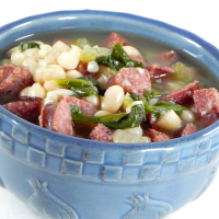 Sausage, Kale, and White Bean Soup Recipe | Allrecipes image