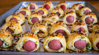 Everything Bagel Pigs in a Blanket Recipe by Jacqui Wed… image