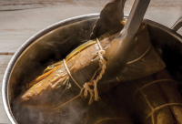 Crab and cod fish cakes recipe - BBC Food image
