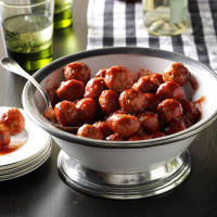 Cranberry Meatballs Recipe: How to Make It - Taste of Home image