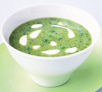 Pea & mint soup recipe - BBC Good Food image