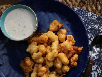 Beer Battered Cheese Curds with Homemade Ranch Recip… image
