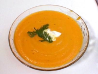Ginger Carrot Soup Recipe - Food Network image