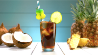 Malibu and Cola Recipe - Malibu Rum Drinks image