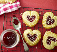 Jammy heart drops recipe - BBC Good Food image