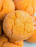 Orange Cookies {With Cake Mix} - CakeWhiz image