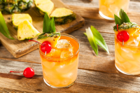 Spiced Rum & Ginger Ale Cocktail Recipe | How to make a ... image