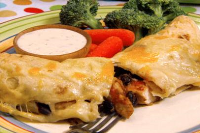 Chicken and Black Bean Enchiladas with Gooey Jack Cheese ... image