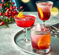 Cranberry gin fizz recipe | BBC Good Food image