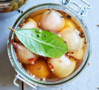 Spiced pickled shallots recipe - BBC Good Food image
