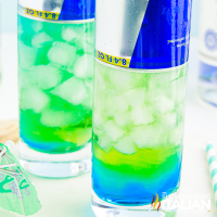 LAYERED SHOTS WITH BLUE CURACAO RECIPES