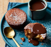 Little burnt honey & almond cakes recipe | BBC Good Food image