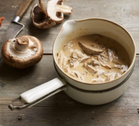 Mushroom sauce recipe - BBC Good Food image
