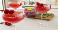Raspberry Vodka Martini Recipe - Driscoll's image