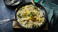 Smoked haddock risotto recipe - BBC Food image