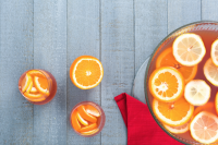 Fizzy Cranberry-Orange Punch Recipe - Delish image