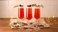 Best Cranberry Mimosas Recipe-How To Make ... - Delish image