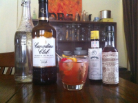 Canadian Club Sweet Old Fashioned Cocktail Recipe image