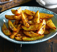 Indian oven chips recipe - BBC Good Food image