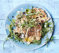 Paillard of chicken with lemon & herbs recipe - BBC Good Food image