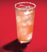 Spicy Ruby Red Grapefruit & Jalapeno Cocktail Recipe image