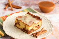 Caramel & Streusel Coffee Cake - Just A Pinch Recipes image