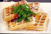 Classic Belgian Waffles Recipe - Food Network image