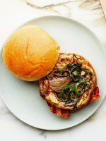Chicken-Bacon Smash Burgers Recipe | Bon Appétit image